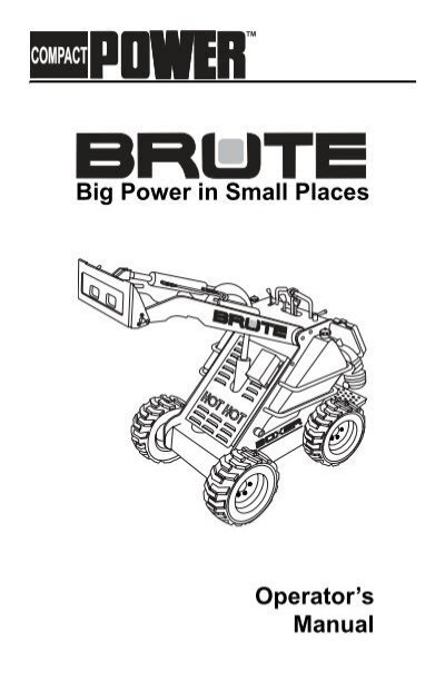 boxer427 skid steer service manual|brute boxer 427 manual.